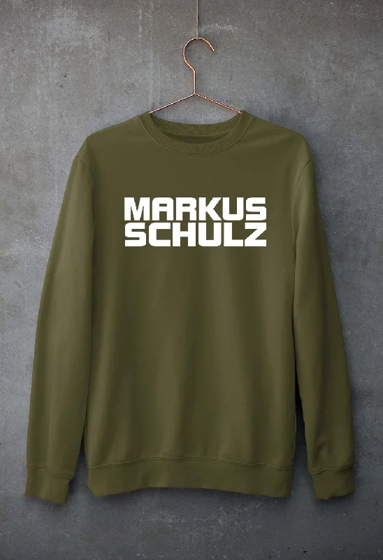 Markus Schulz Unisex Sweatshirt for Men/Women Hoodie with Contrast Stitching Detailed Premium