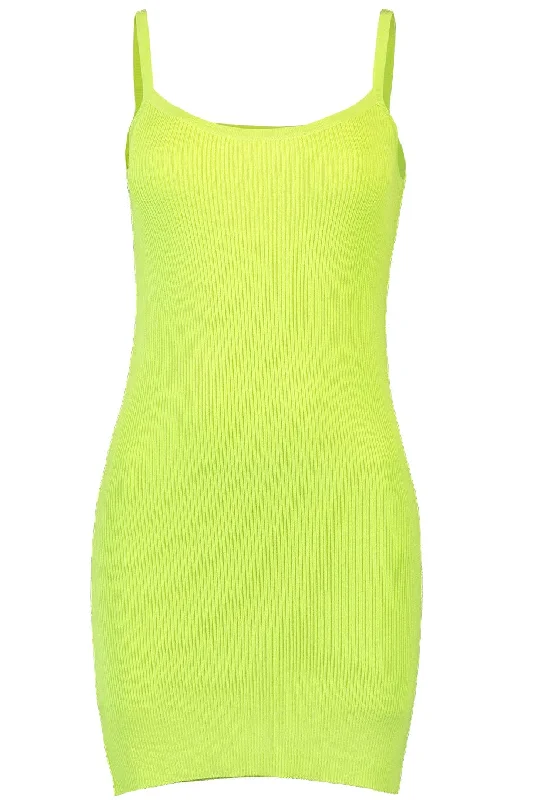 Lightweight Viscose Mini Dress Trendy Cut-Out Mini Dress