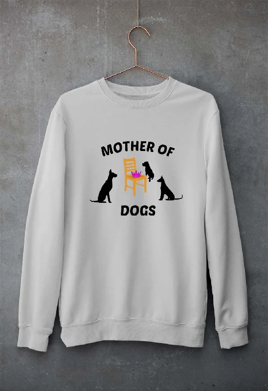 Mother of Dog Unisex Sweatshirt for Men/Women Hoodie with Lace Feminine Delicate