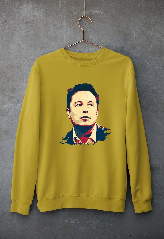 Elon Musk Unisex Sweatshirt for Men/Women Hoodie with Emblem Brand Identity