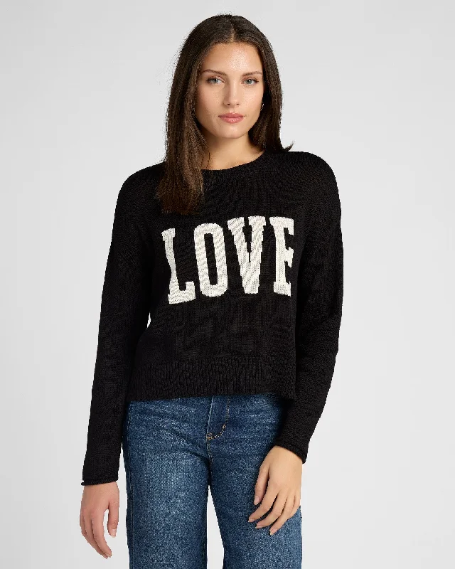 Sienna Love Sweater Collared Crew Neck Turtle Neck