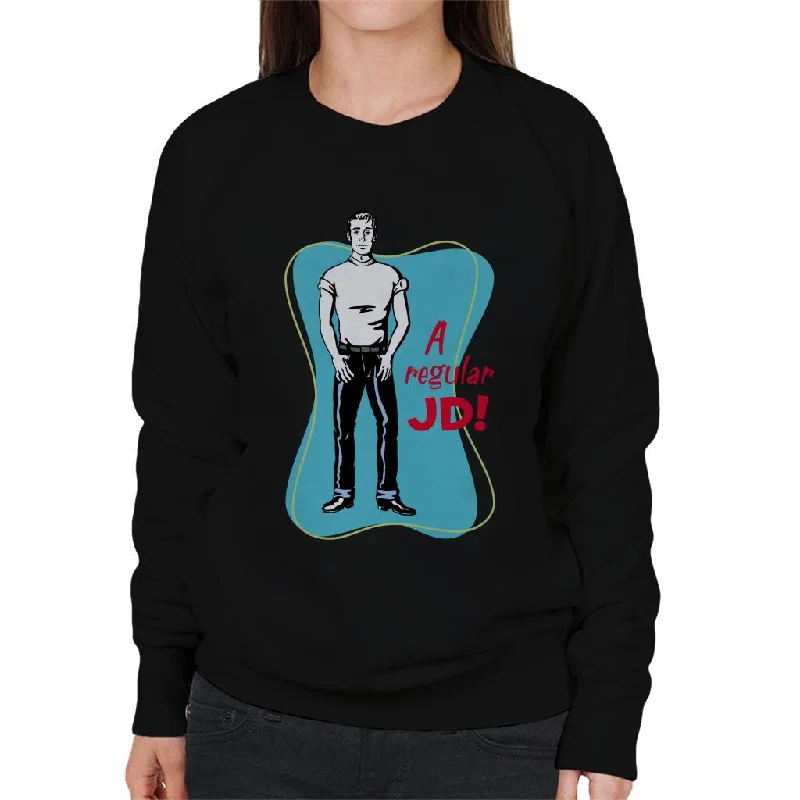 American Graffiti John A Regular JD Women's Sweatshirt Hoodie Dress Longline Feminine