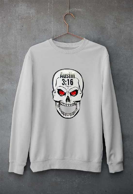 Stone Cold Steve Austin (WWE) Unisex Sweatshirt for Men/Women Hoodie with Ribbed Neckline Snug Warm