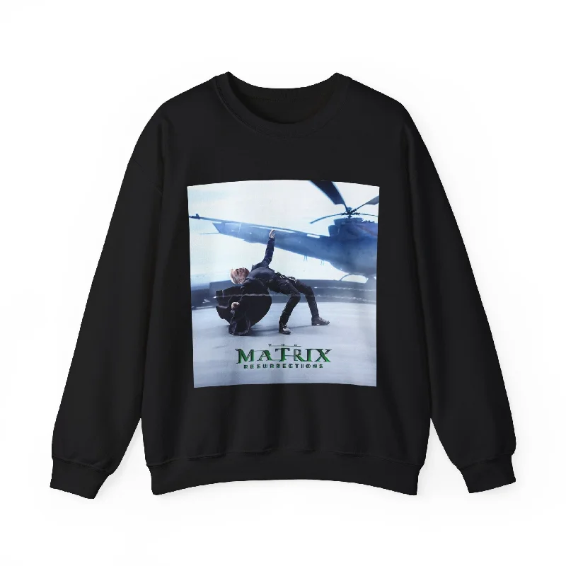 The Matrix Resurrections Unisex Sweatshirt Hoodie with Lace Feminine Delicate