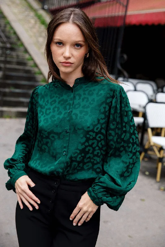 Blouse Hortensia Verte Chic Wrap Blouse