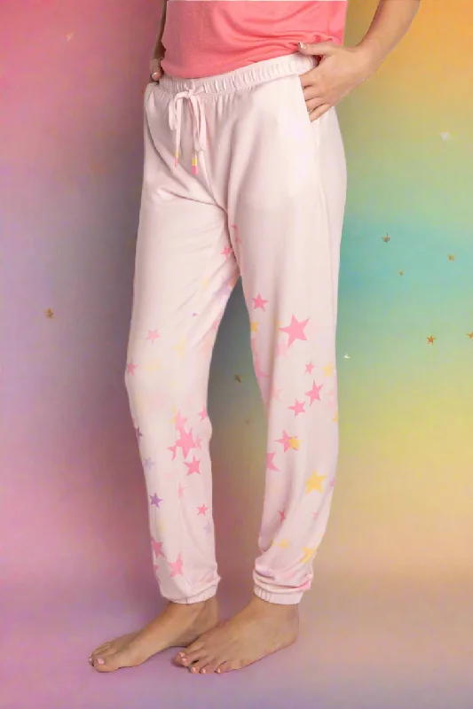 PJ Salvage Peach Party Panded Pyjama Pants Relaxed Lounge Trousers