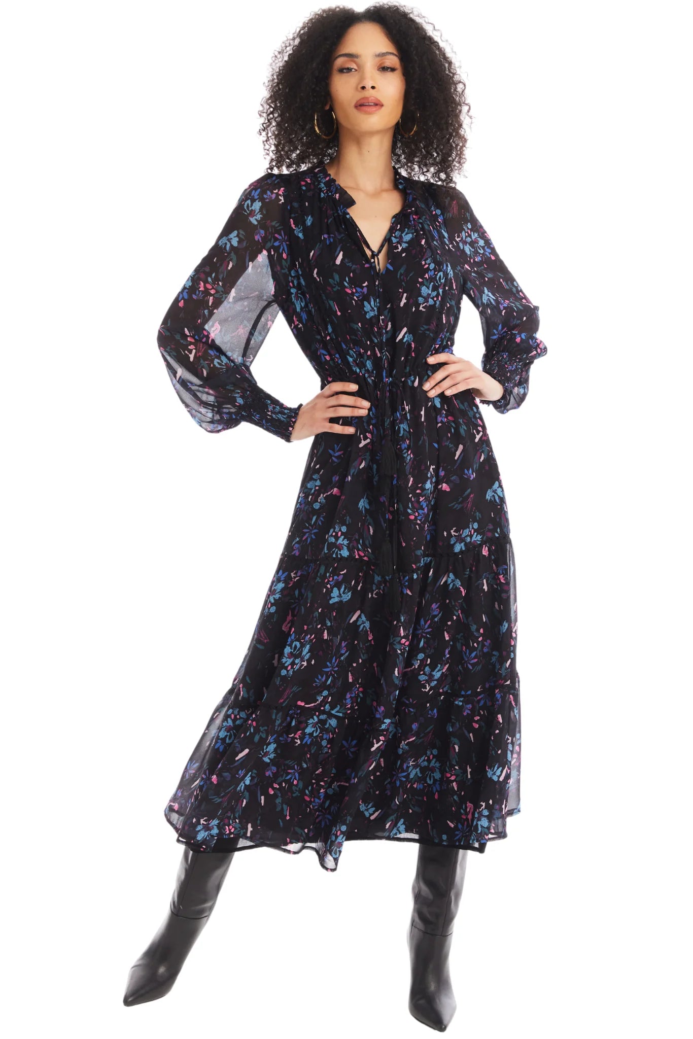 WINSTON MAXI DRESS Casual Maxi Dress with Pockets