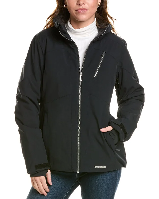 Spyder Skyline Jacket Hooded Jacket Caped Jacket Shawl Collar Jacket