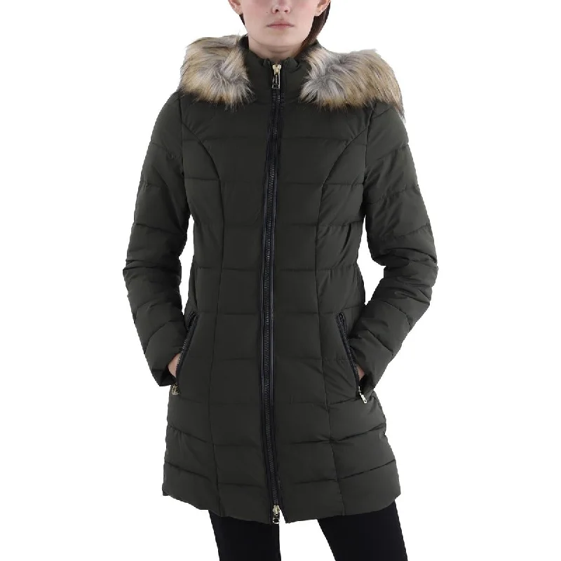 Womens Quilted Hooded Puffer Jacket Quilted Jacket Puffer Jacket Insulated Jacket