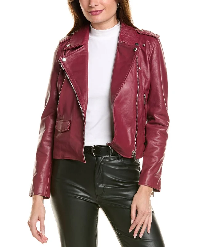 Walter Baker Liz Leather Jacket Rayon Jacket Velvet Jacket Corduroy Jacket